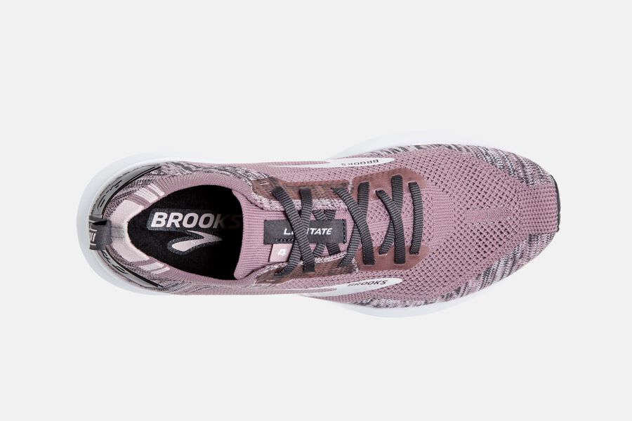 Brooks Levitate 4 Road Running Shoes Womens - Pink/White - DYEUC-3658